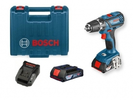 Bosch GSR 18-2-LI Plus Professional (2xAku 2,0Ah Kufr) Aku šroubovák 06019E6120