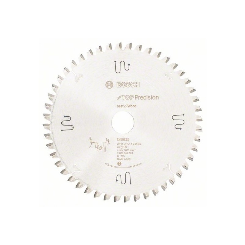 Pilový kotouč Bosch Best WOOD 216-30-2,3-48 (PCM 8 S, GCM 8 SJ)