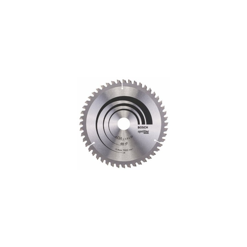 Pilový kotouč Bosch Optiline WOOD 216-30-2,8-48 (PCM 8 S, GCM 8 SJ)