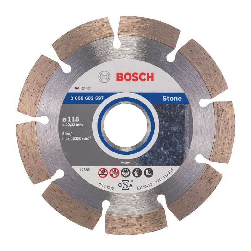 Diamantový kotouč Bosch Standard for Stone 115-22,23 (PWS720-115,GWS8-115,GWS7-115,)