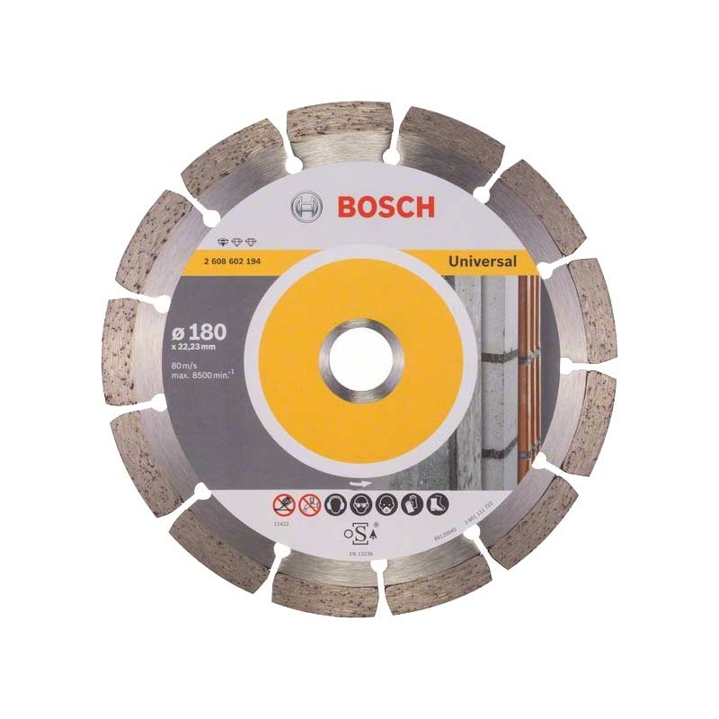 Diamantový kotouč Bosch Prof.:Univer. 180-22,23 (GWS22-180,GWS24-180JVB)