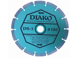 Diamantový kotouč DIAKO DS3 180mm