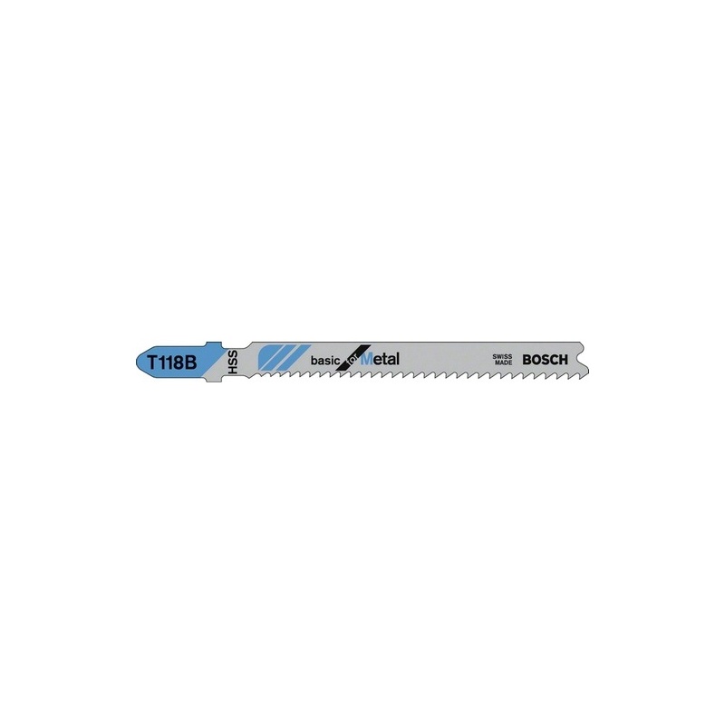 Pilový list Bosch T 118 B (3ks) (PST 650, 900, 700, 800, GST 65,160, 150, BCE,..)