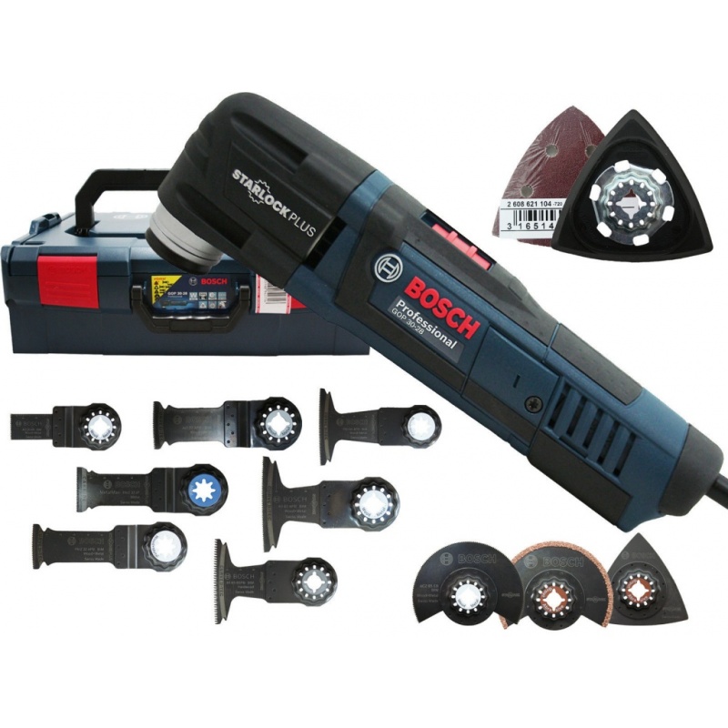 Bosch GOP 30-28 Professional (Multi-Cutter) L-Boxx + velké přísl. Multi. pila 0601237000