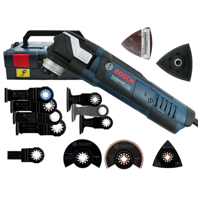 Bosch GOP 40-30 Professional (Multi-Cutter) L-Boxx + velké přísl. Multi. pila 0601231001