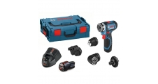 Bosch GSR 12V-15 FC Set Professional (2 x 2,0 Ah) Aku šroubovák 06019F6000