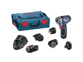 Bosch GSR 12V-15 FC Set Professional (2 x 2,0 Ah) Aku šroubovák 06019F6000