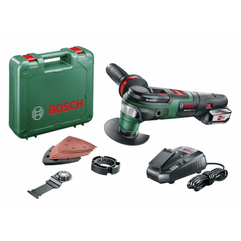 Bosch AdvancedMulti 18 (1 x aku 2,5Ah) Aku multi nářadí - 0603104021