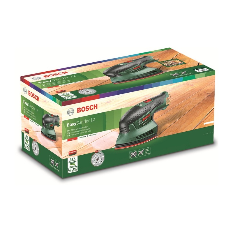 Bosch EasySander 12 (bez aku) Aku. multibruska - 060397690B