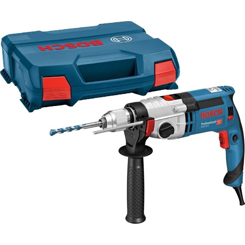 Bosch GSB 24-2 Professional vrtačka (Rycloupinací sklíčidlo) - 060119C801