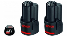 Bosch 2 x akumulátor GBA 12V 3.0 Ah - 1600A00X7D