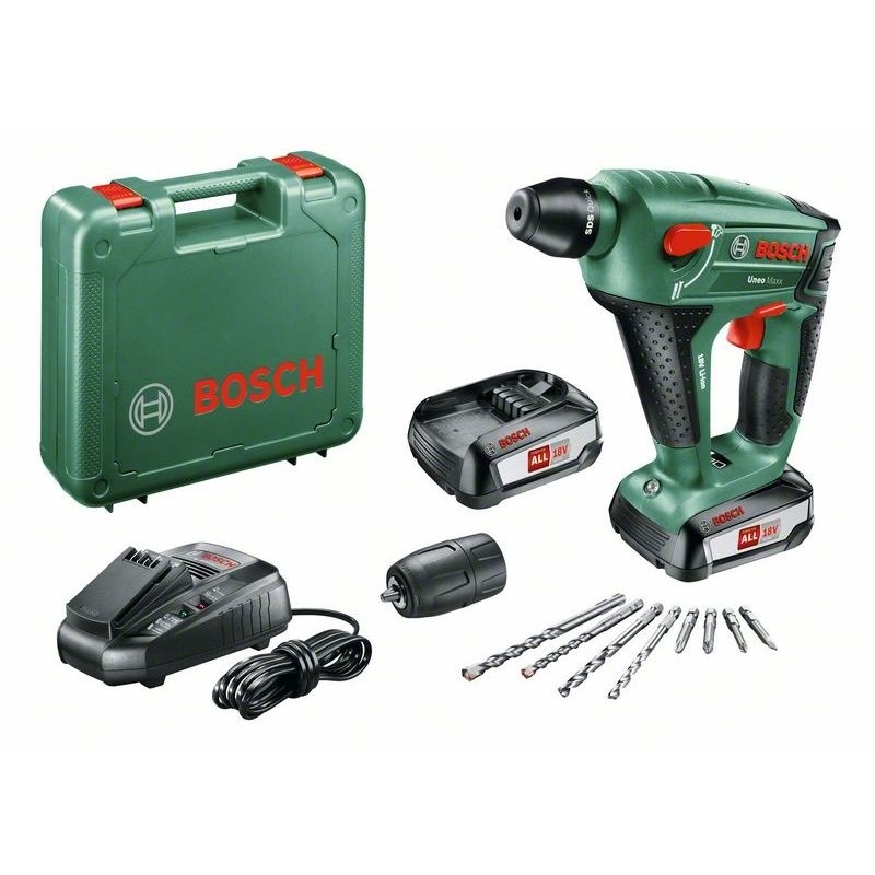 Bosch UNEO Maxx (2xAku) Aku kladivo - 0603952327