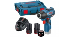 Bosch GDR 12V-110 Professional (2xAku) Aku. rázový utahovák - 06019E0005