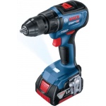 Bosch GSR 18V-50 Professional (2xAku 2,0Ah) Aku šroubovák - 06019H5000
