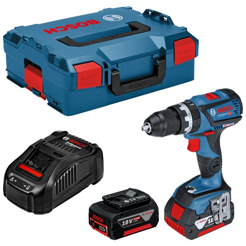 Bosch GSB 18-60C Professional (2xAku, L-Boxx) - 06019G2100