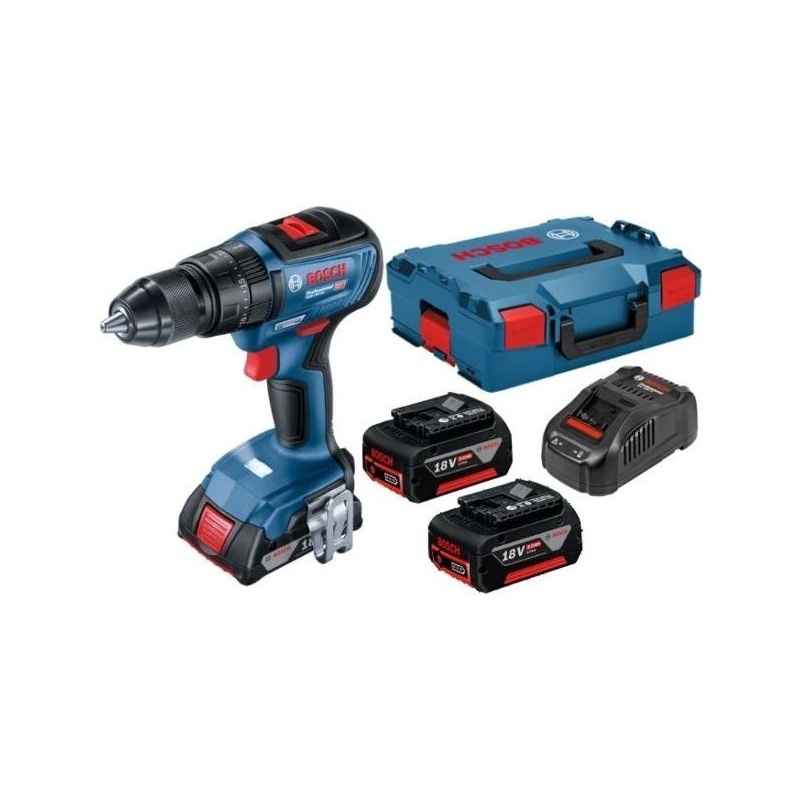 Bosch GSB 18V-50 Professional 2x 5,0Ah - 06019H5101