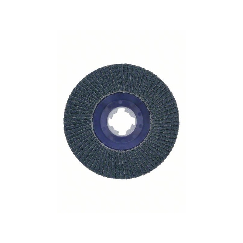 Lamelové brusné kotouče X-LOCK, rovný, plastový list, Ø 125 mm, G 40, X571
