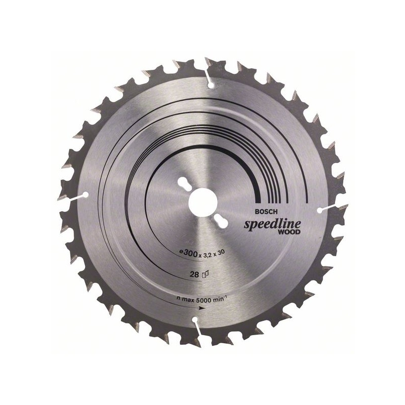 Bosch Pilový kotouč Speedline Wood 300 x 30 x 3,2 mm, 28