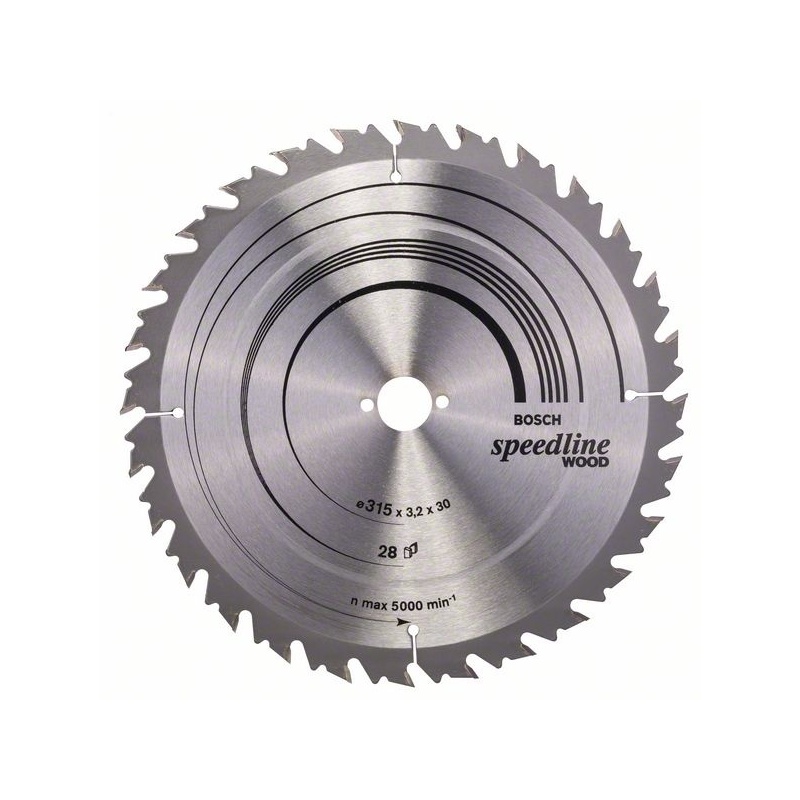 Bosch Pilový kotouč Speedline Wood 315 x 30 x 3,2 mm, 28