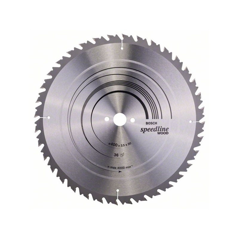 Bosch Pilový kotouč Speedline Wood 400 x 30 x 3,5 mm, 36