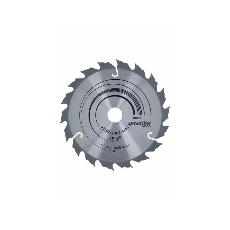 Bosch Pilový kotouč Speedline Wood 150 x 20 x 2,0 mm, 18
