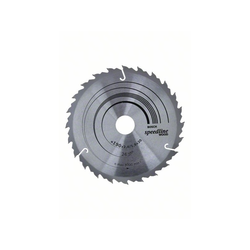 Bosch Pilový kotouč Speedline Wood 190 x 30 x 2,4 mm, 24