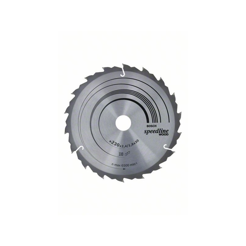 Bosch Pilový kotouč Speedline Wood 230 x 30 x 2,4 mm, 18