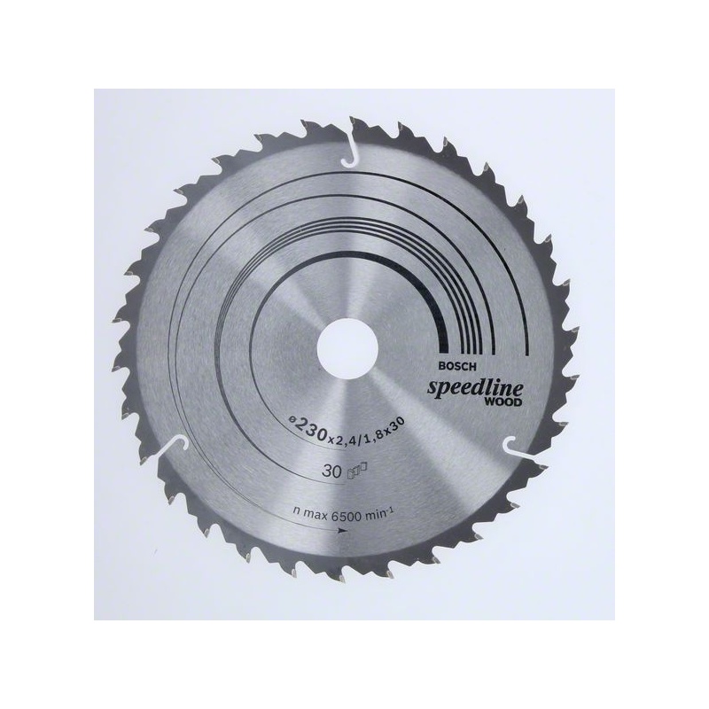 Bosch Pilový kotouč Speedline Wood 230 x 30 x 2,4 mm, 30