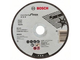Bosch Dělicí kotouč rovný Standard for Inox  150 mm 1,6 mm