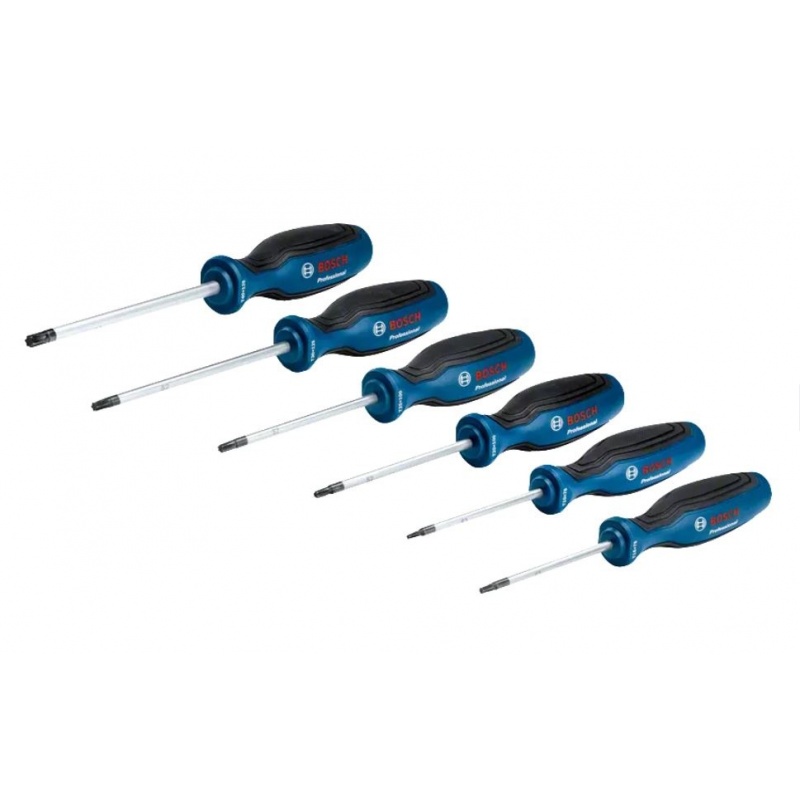 Sada šroubováků Bosch TORX 6ks Professional - 1600A01V09