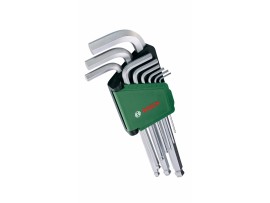 Sada šestihranných klíčů Bosch 9 kusů - 1600A02BX9