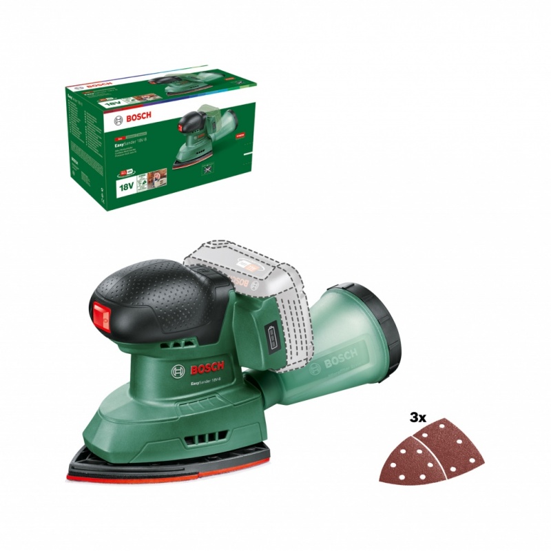 Bosch EasylSander 18V-8 (bez aku) - 06033E3000