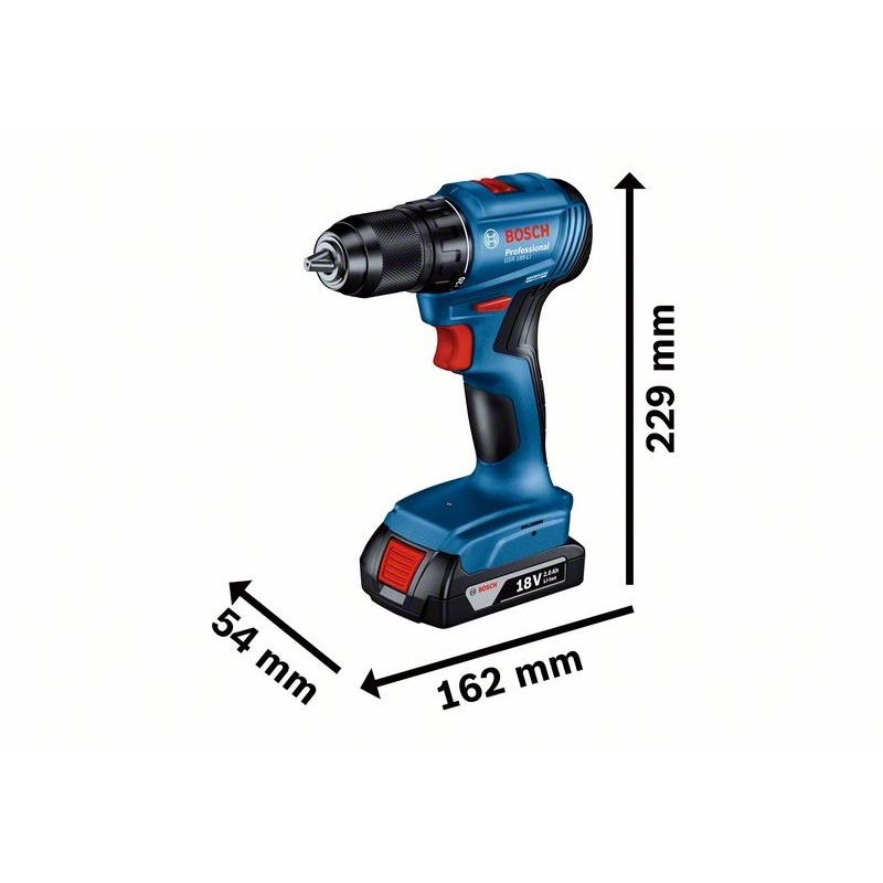 Bosch GSR 185-Li 2xAku - 06019K3000