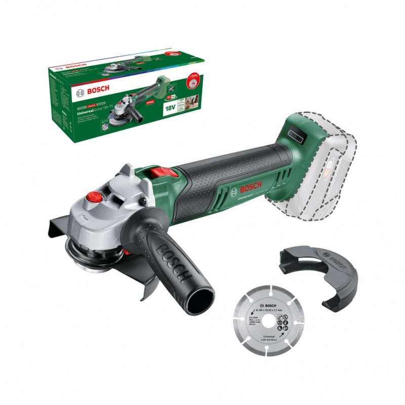 Bosch UniversalGrind 18V-75 125mm (Holé nářadí) - 06033E5002