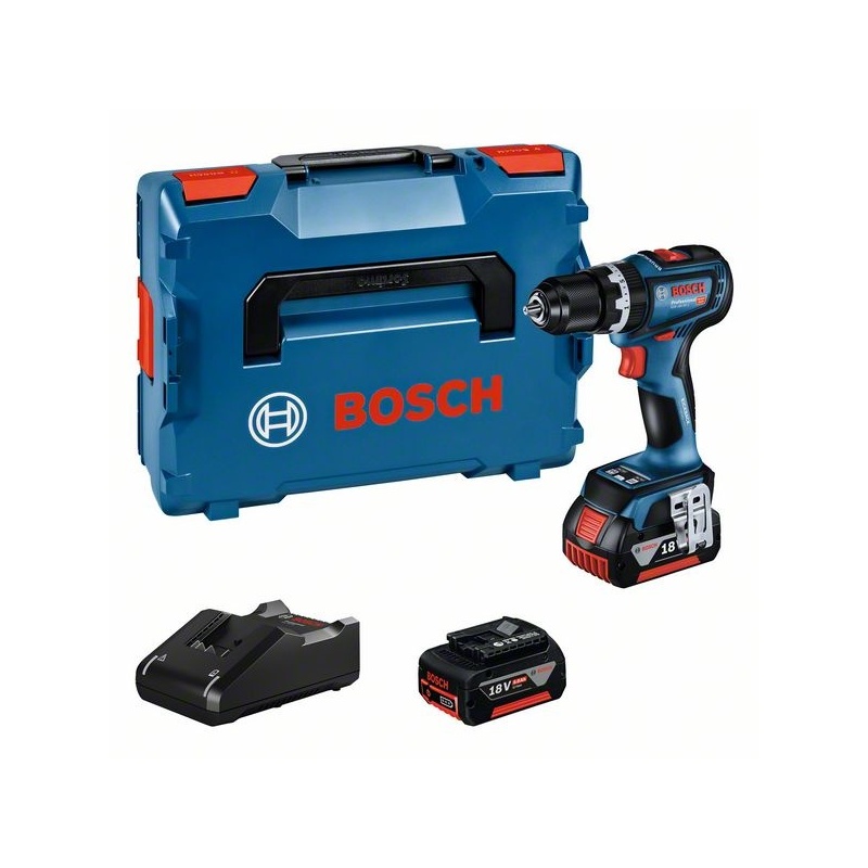 Bosch GSB 18V-90C Professional (2xAku 5Ah) - 06019K6106