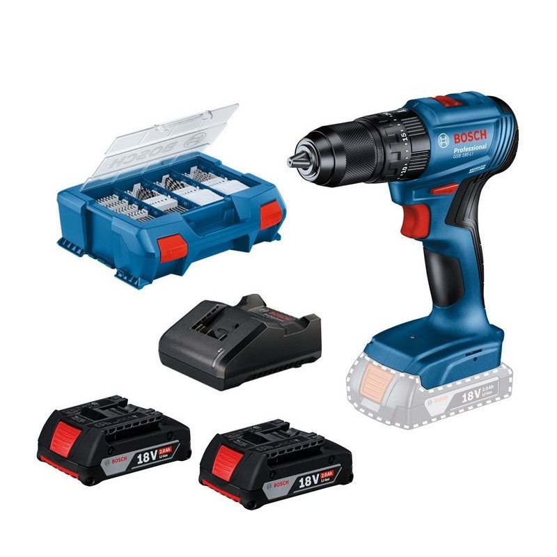 Bosch GSB 185-LI (2xAku, příslušenství) - 0615990N2P