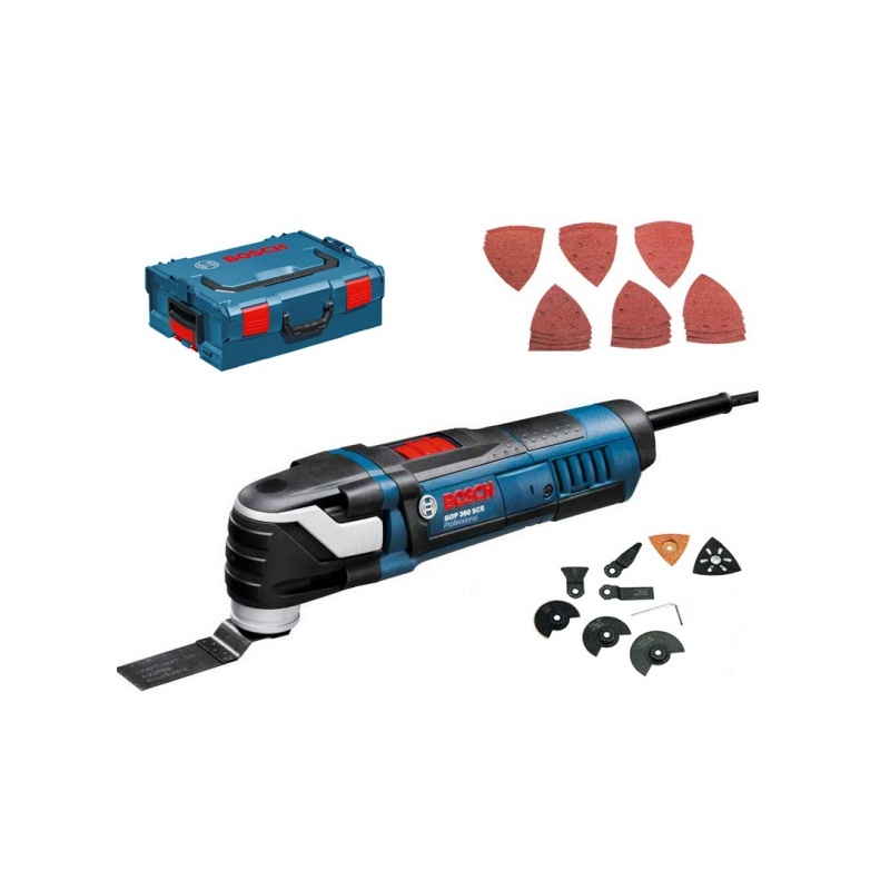 Multi. pila Bosch GOP 300 SCE Professional (Multi-Cutter) L-Boxx+velké přísl.