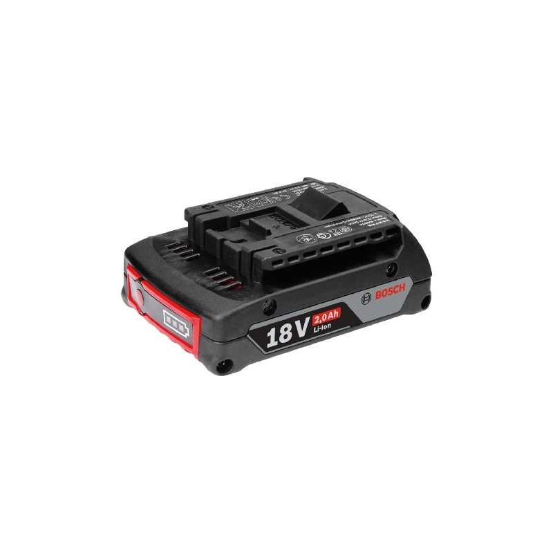 Akumulátor Bosch GBA 18V Li-Ion - 2,0 Ah (GSR 18 V-LI, GKS 18, GST 18 V-LI, GLI, GSB 18 V-LI)