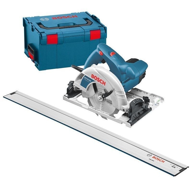 Pila okružní Bosch GKS 55 GCE Professional + lišta FSN 1600