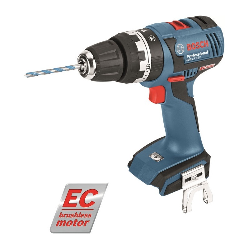Bosch GSB 18 V-EC Professional (bez aku) Aku. příklepový šroubovák 06019E9100
