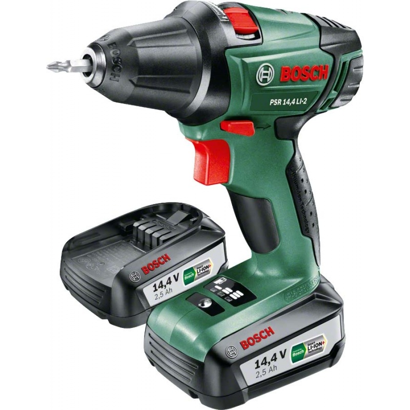 Bosch PSR 14,4 LI-2 (2 x 2,5 Ah) Aku šroubovák - 060397340P